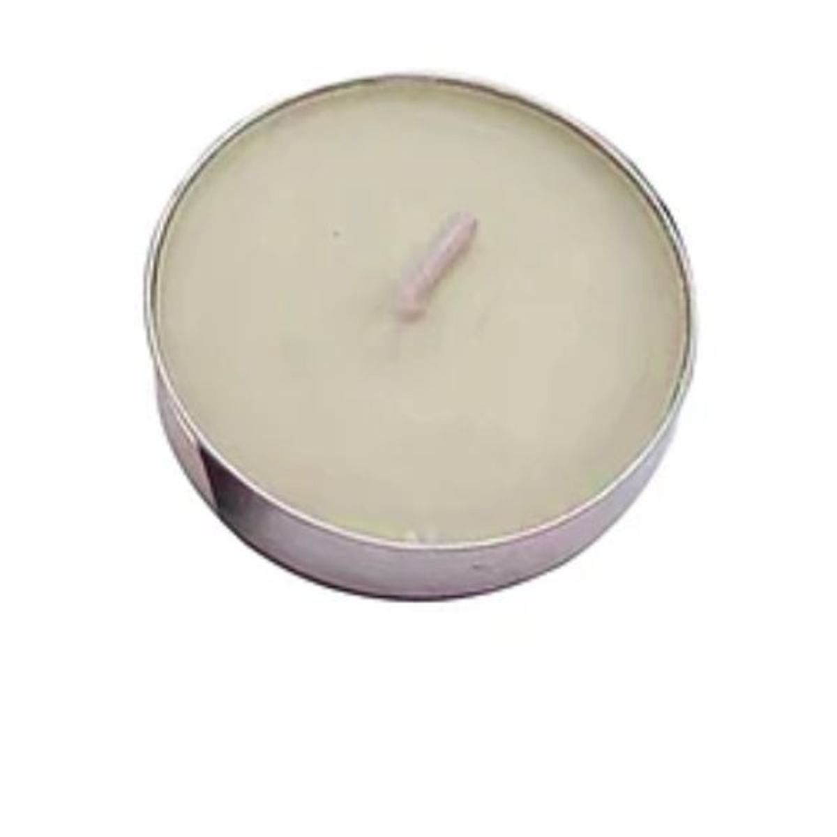 GENERICO - Velas aromáticas color blanco 10pcs 4cm