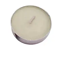 GENERICO - Velas aromáticas color blanco 10pcs 4cm