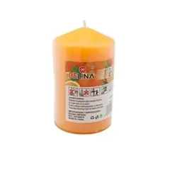 GENERICO - Vela cilíndrica aroma de naranja 5x8cm