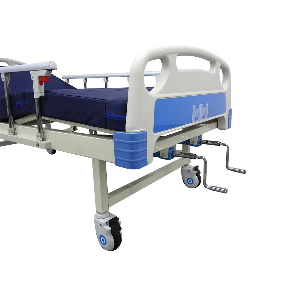 GENERICO - Cama Clínica Manual 2 posiciones. Incluye Colchón 8 cm