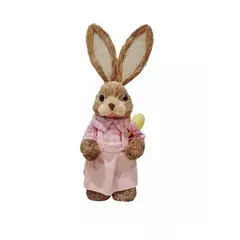 CAP DOR - Conejo Pascua Vestido Rosa Huevo