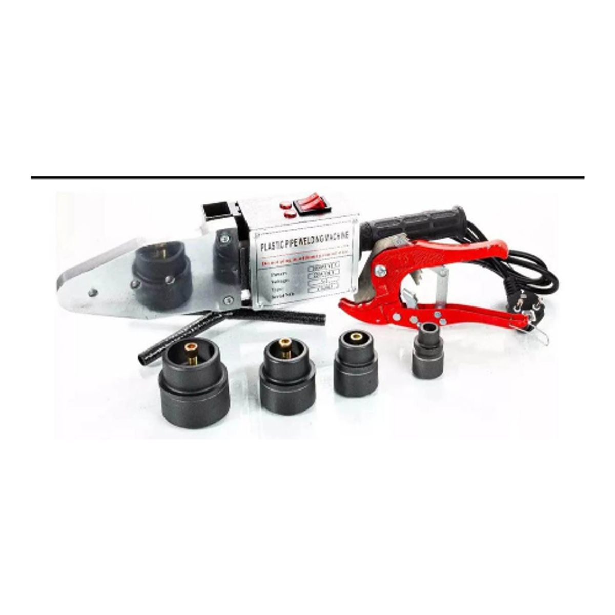 GENERICO - Termofusora Ppr 2000w Con Regulador Temperatura Y Accesorios