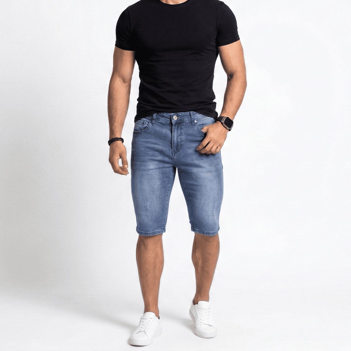 D'JOE - Short Jeans Clasic Man Hombre