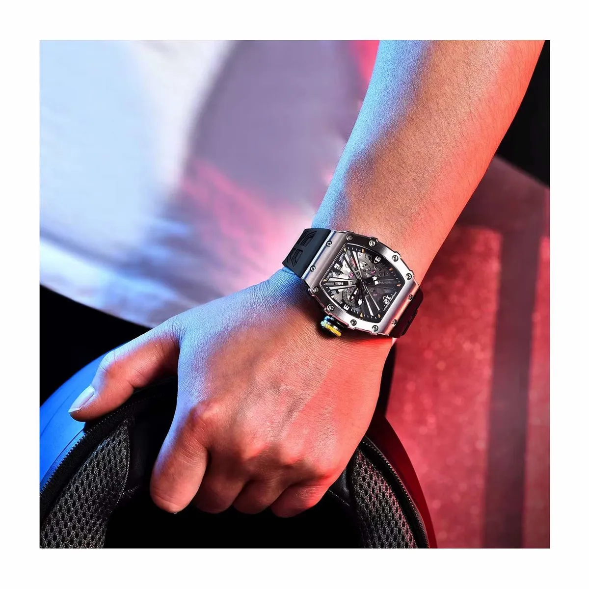 PAGANI - Reloj Pagani Design Movimiento Japonés Vh65 Cristal Zafiro Colores