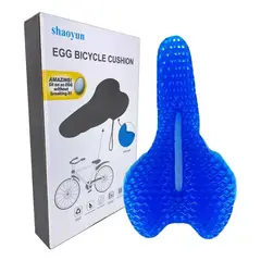 GENERICO - Funda Asiento Cojín Para Sillín Bicicleta Acolchado Gel