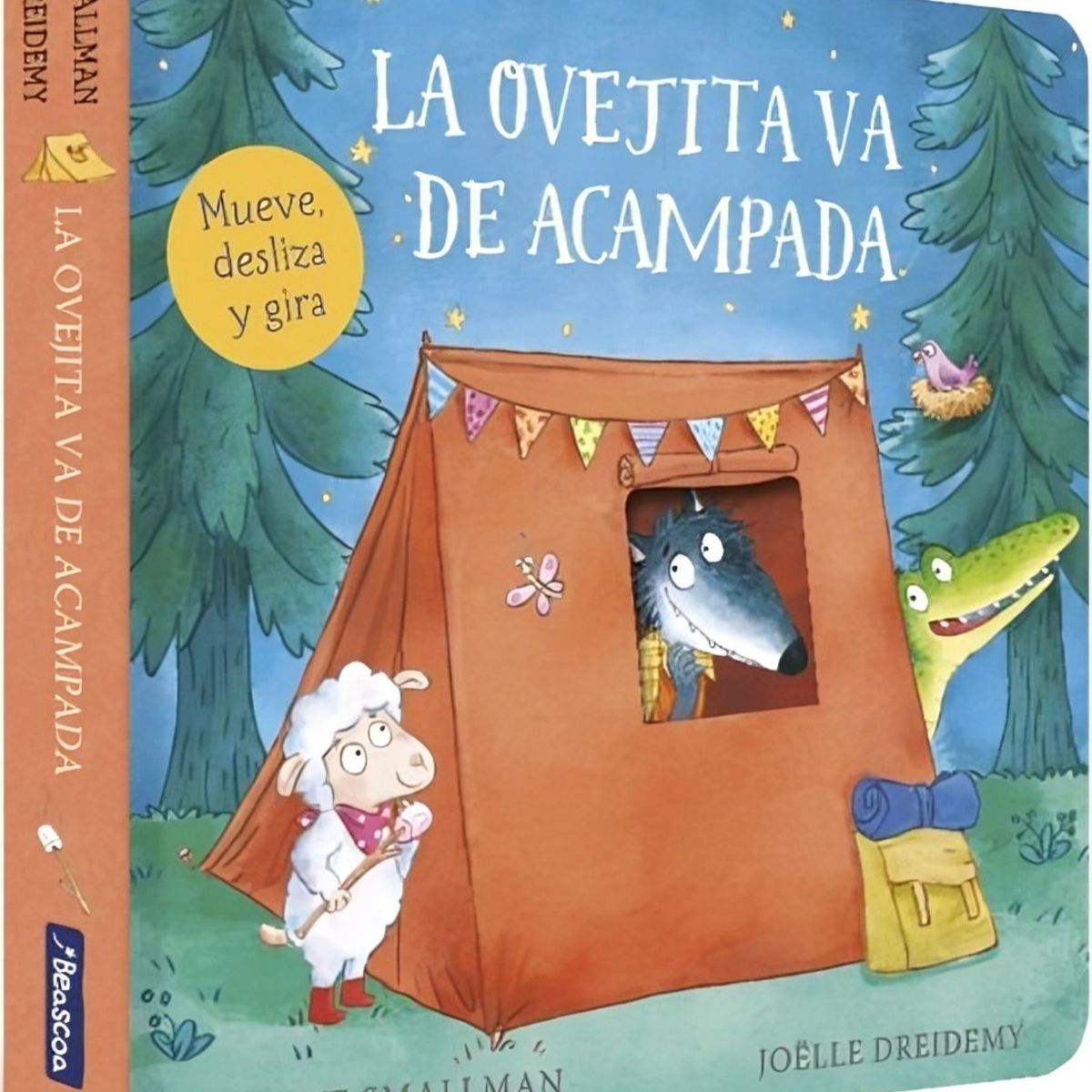 TOP10BOOKS - LIBRO La Ovejita Va De Acampada (la Ovejita Que Vino A Cenar. Libro De Cartón