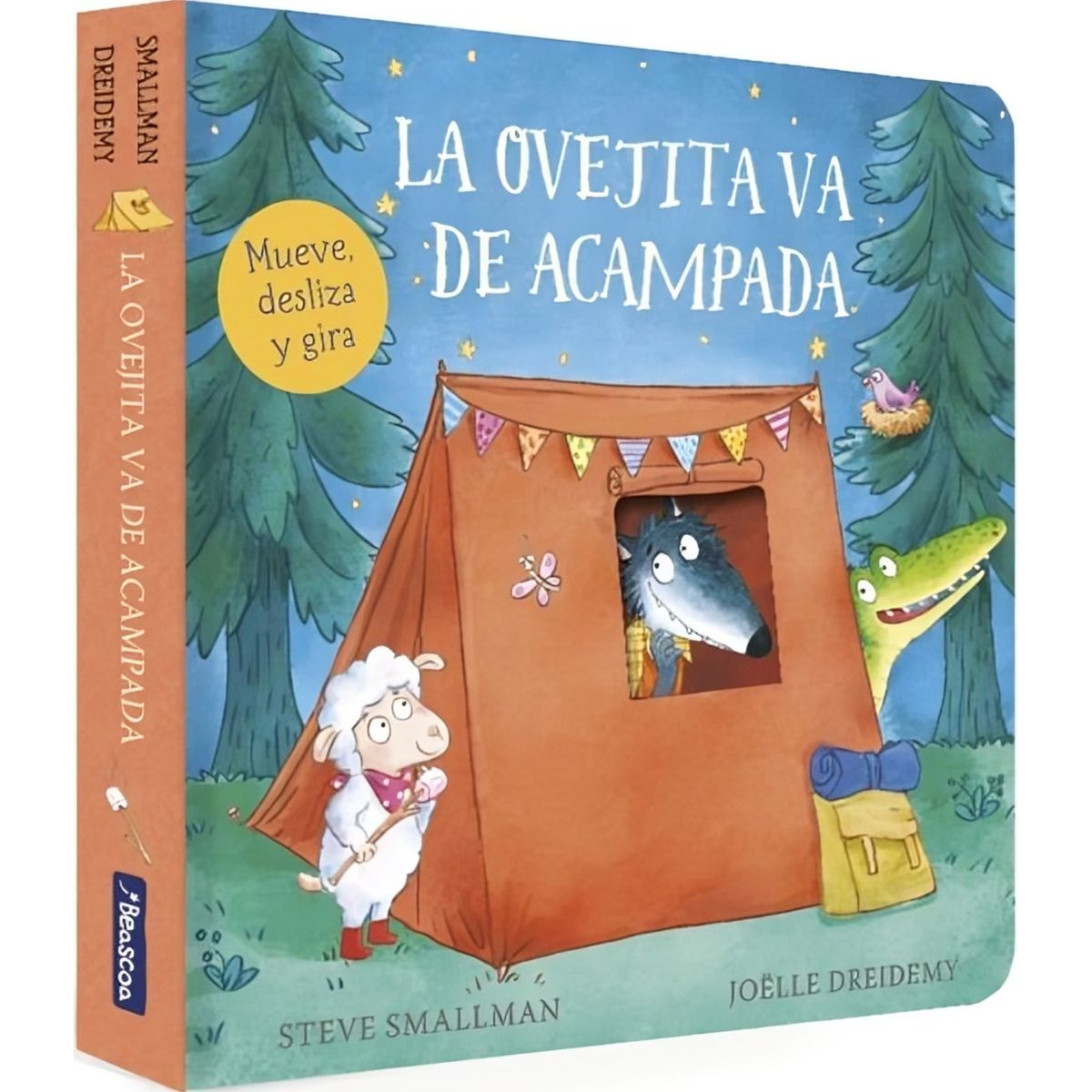TOP10BOOKS - LIBRO La Ovejita Va De Acampada (la Ovejita Que Vino A Cenar. Libro De Cartón
