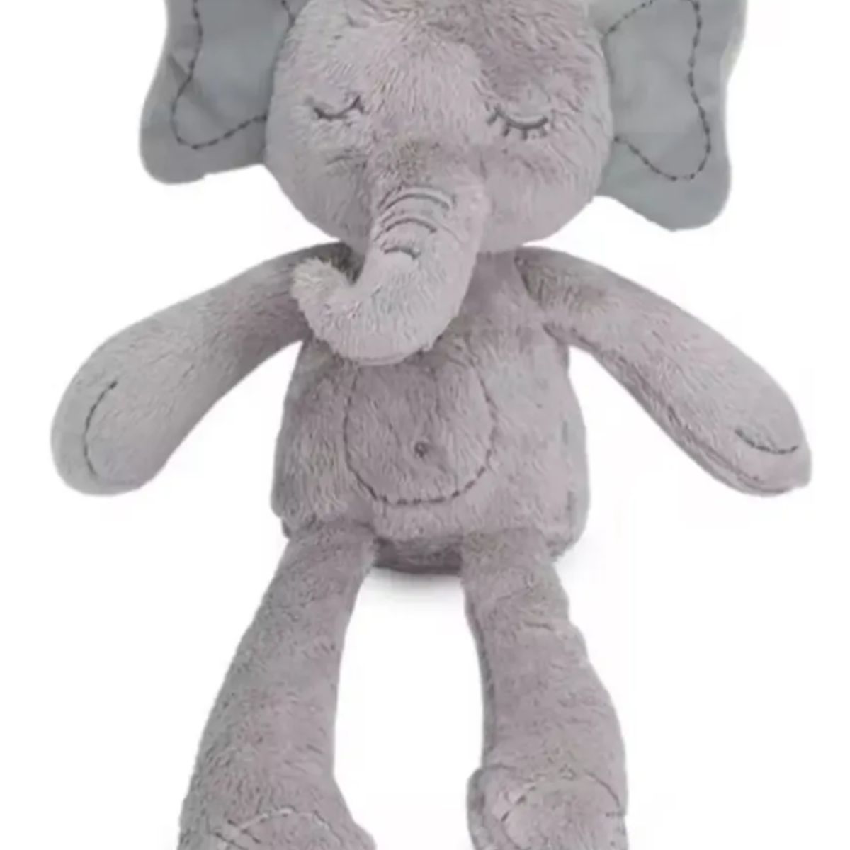 GENERICO - Peluche De Apego De Felpa Elefante Tierno Bebes Elefante Gris