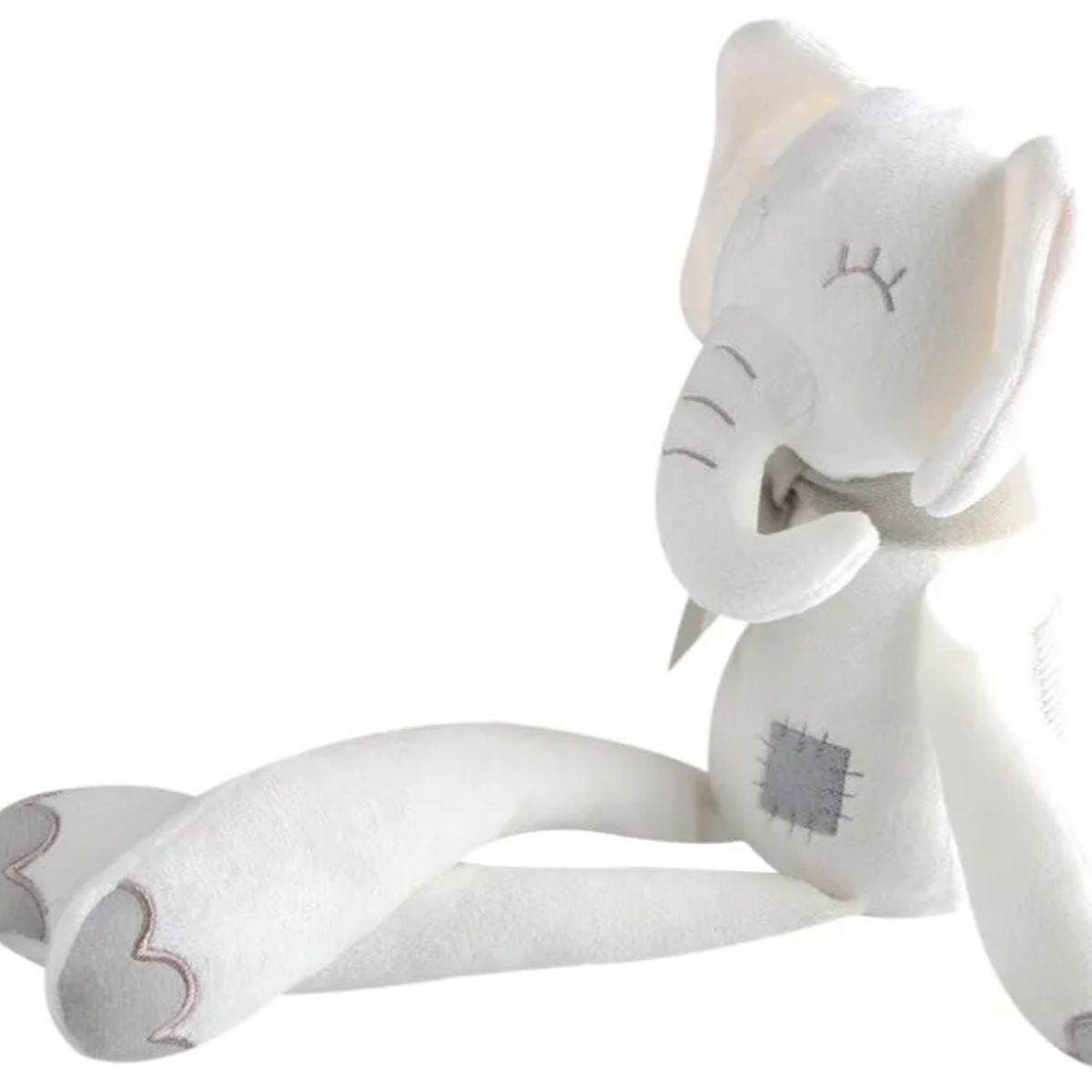GENERICO - Peluche De Apego Elefante Blanco