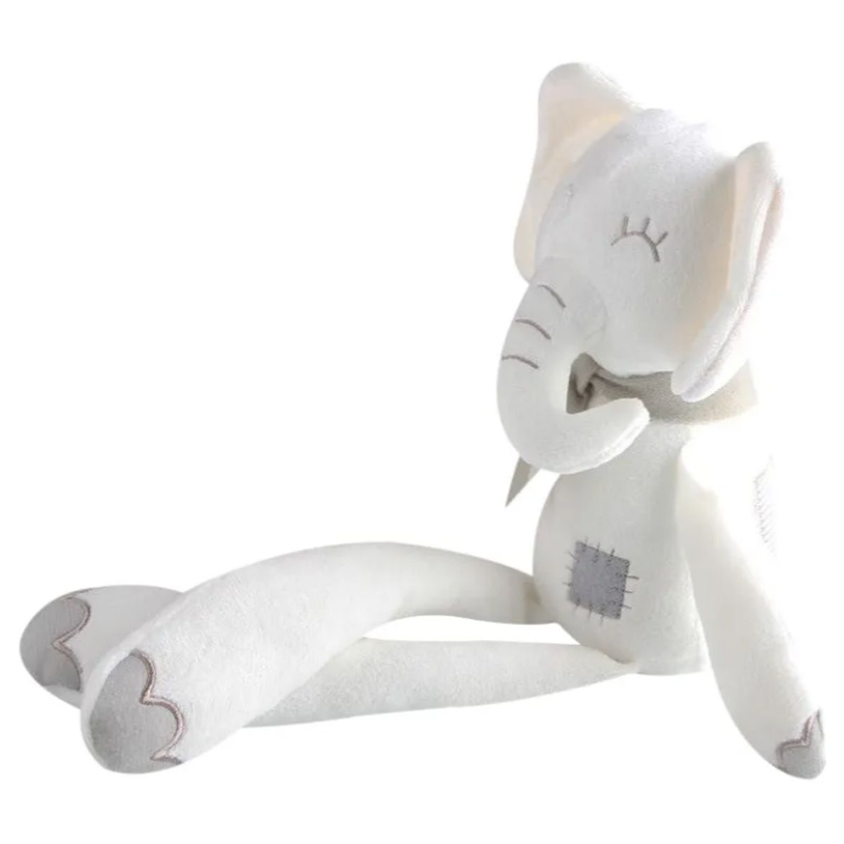 GENERICO - Peluche De Apego Elefante Blanco
