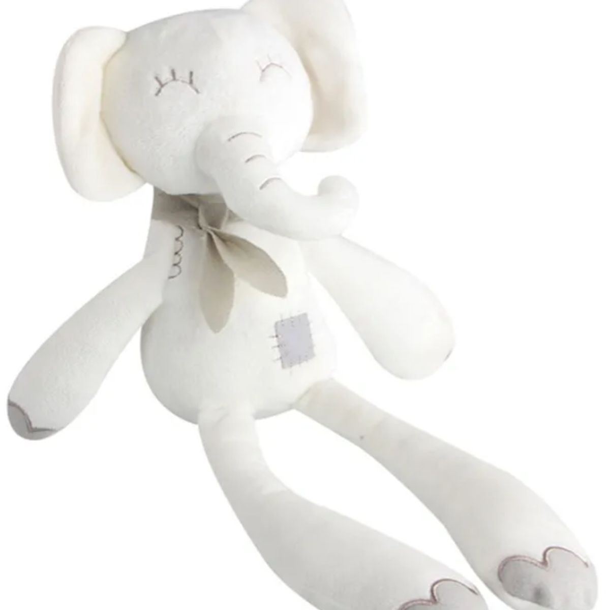 GENERICO - Peluche De Apego Elefante Blanco