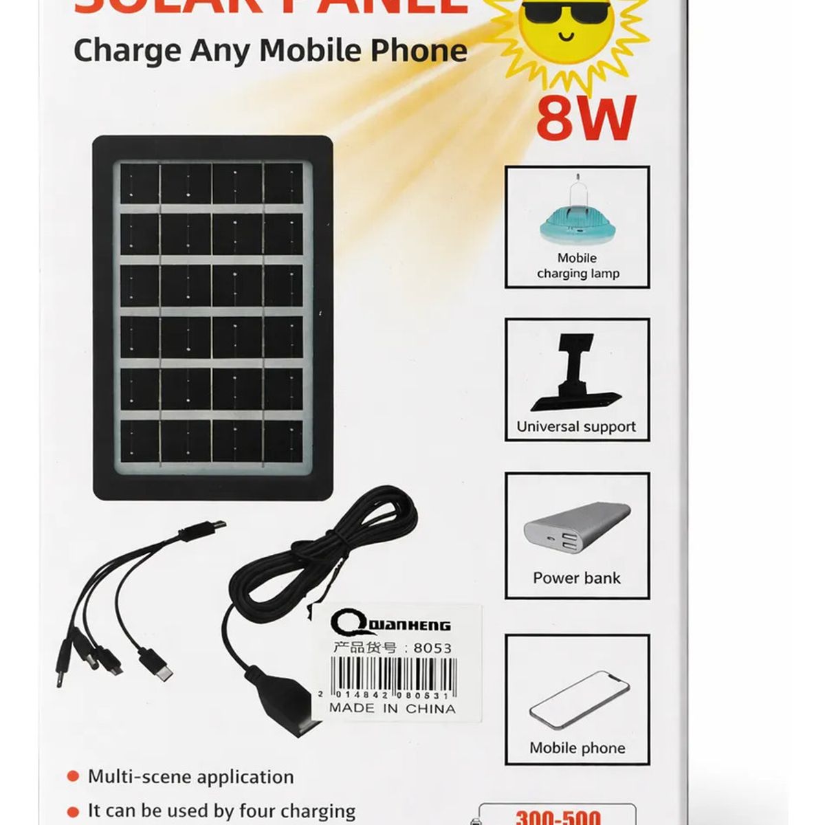 GENERICO - Panel Solar 8w Fotovoltaico Energia Solar 8w Panel Solar