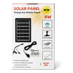 GENERICO - Panel Solar 8w Fotovoltaico Energia Solar 8w Panel Solar