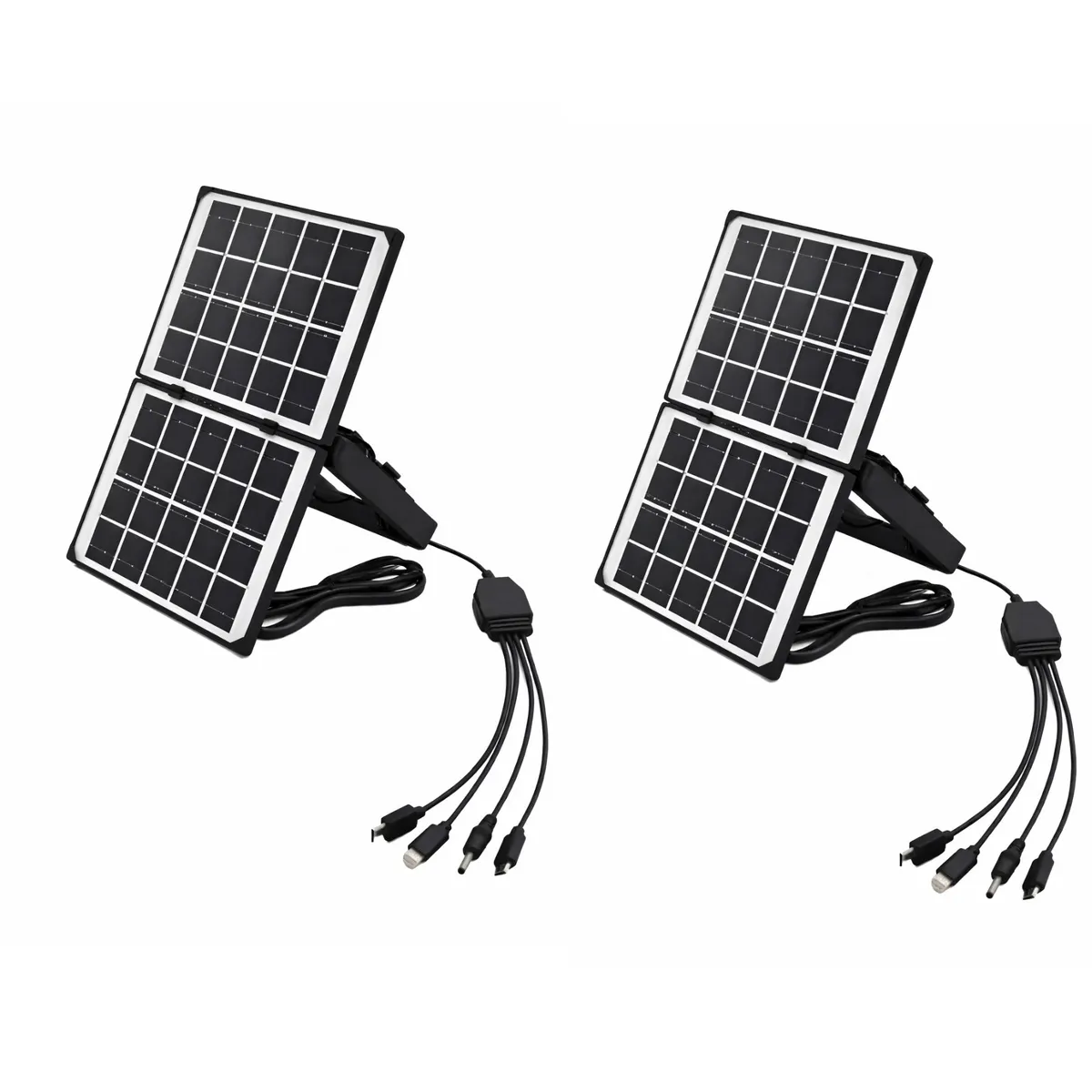 GENERICO - Pack X2 Panel Solar 8w Fotovoltaico Energia Solar 8w