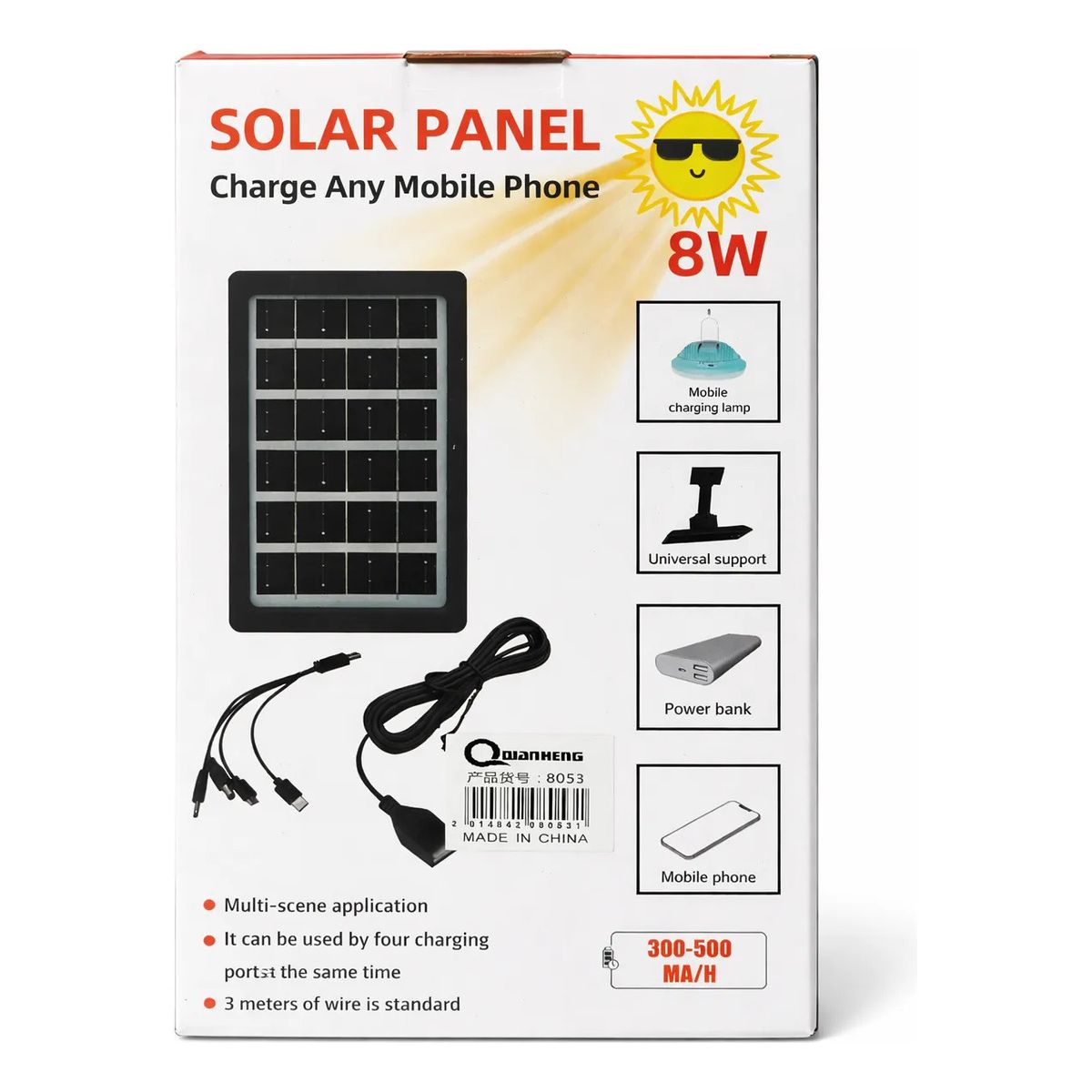 GENERICO - Panel Solar 8w Fotovoltaico Energia Solar 8w Panel Solar