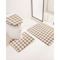 GENERICO - SET DE BAÑO 3 PIEZAS PREMIUM DISEÑOS EXCLUSIVOS Y TEXTURA ULTRA SUAVE