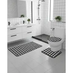 GENERICO - SET DE BAÑO 3 PIEZAS PREMIUM DISEÑOS EXCLUSIVOS Y TEXTURA ULTRA SUAVE