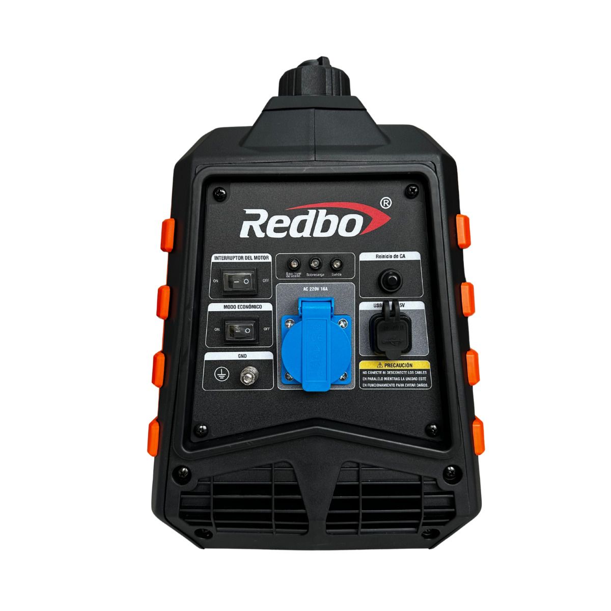 REDBO - Generador Inverter Redbo RB-IG-1500 "Inverter Pro 1500" (1.5 kW, Silencioso, Apto para Electrónica)