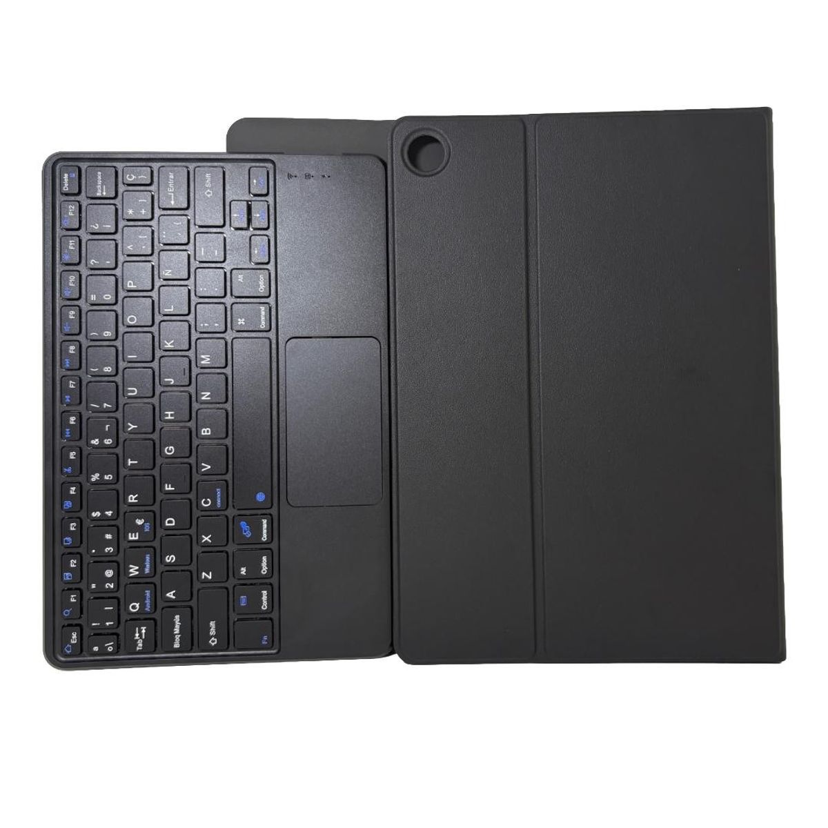 GENERICO - Funda con Teclado Bluetooth Tablet - Samsung Tab A9 Plus - Tab A9+ de 11 pulgadas