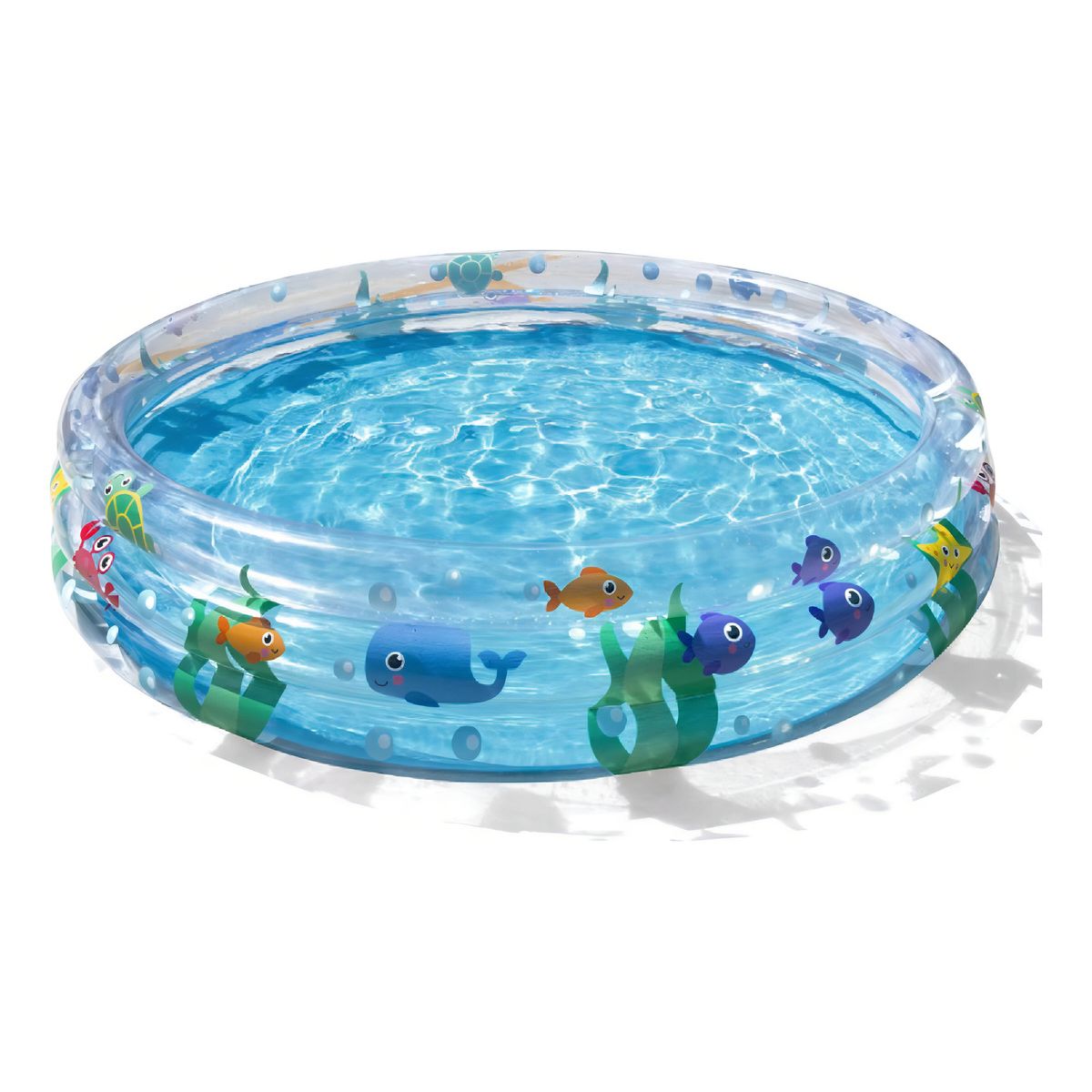 GENERICO - Piscina Inflable Infantil 152 X 30 Cm Niños Bebe Color Transparente - 304005