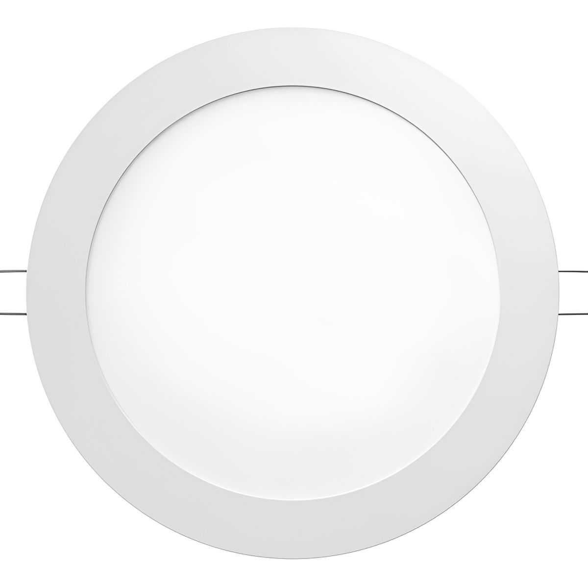 GENERICO - Panel Led Foco Plafón Embutido A Cielo Redondo 6w 12cm Estructura Blanco frío