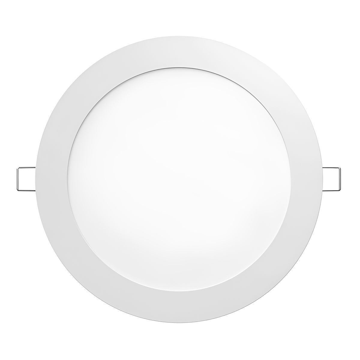 GENERICO - Panel Led Foco Plafón Embutido A Cielo Redondo 6w 12cm Estructura Blanco frío
