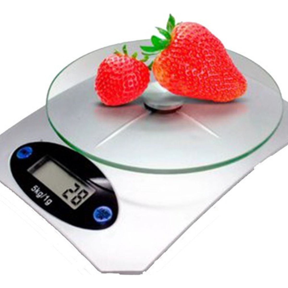 GENERICO - Pesa De Alimentos Pesa Para Cocina Pesa Cocina Digital 5 Kg Color Gris