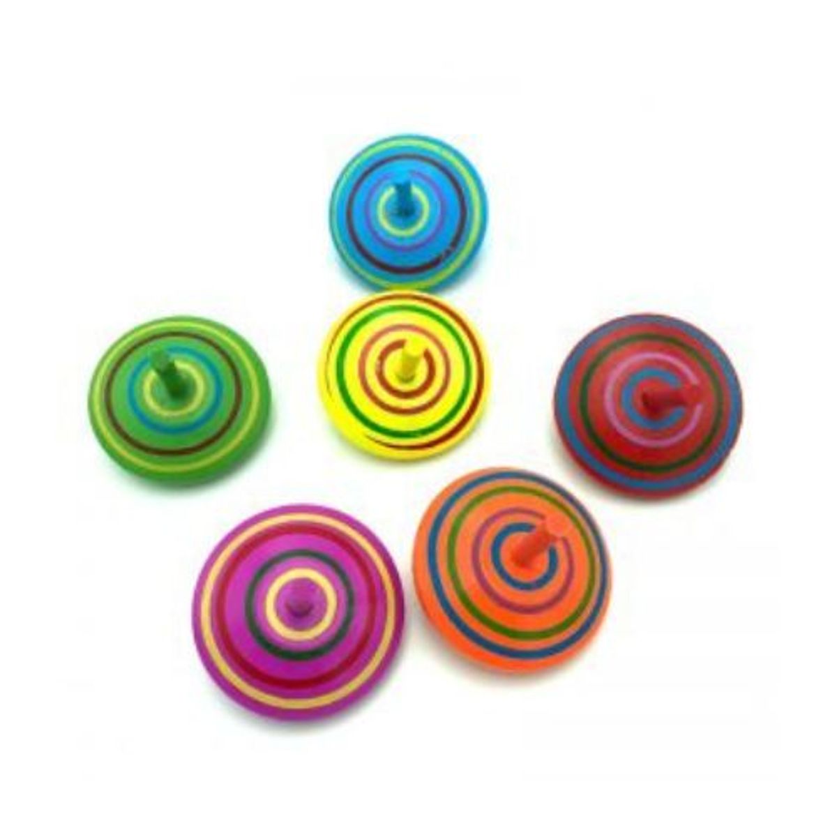 GENERICO - Pirinola Infantil De Colores