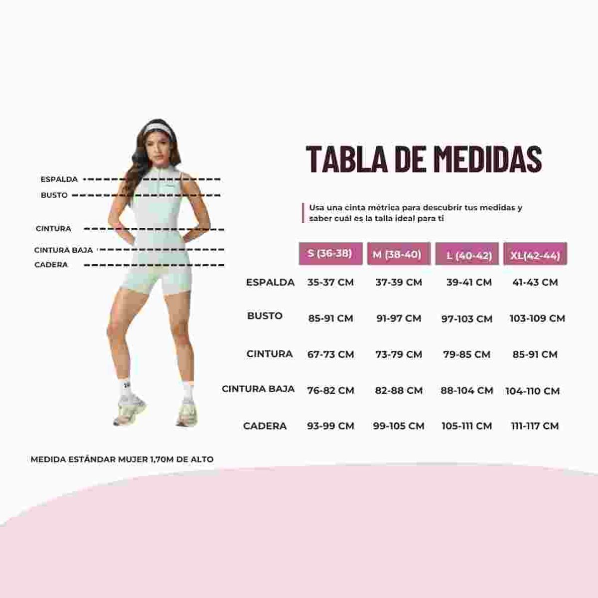 LETSGYM - ENTERITO DEPORTIVO BRIGHT FORM LETSGYM