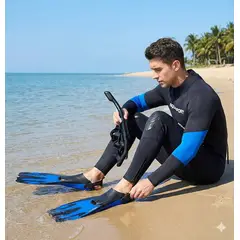 AQUASPORT - Pack Snorkel Wave Traje Mascara Aletas 37-40 M