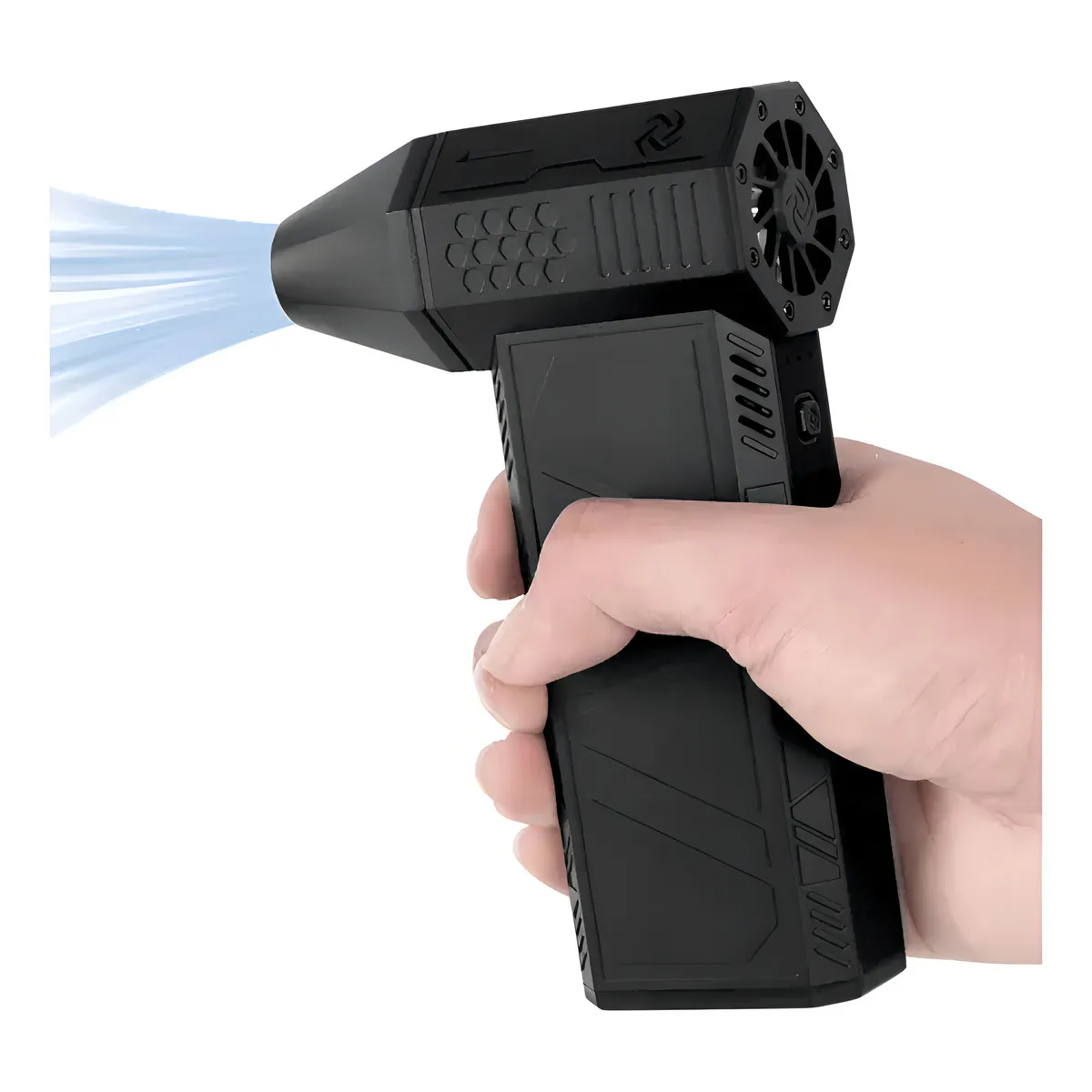 GENERICO - Mini Soplador Ventilador Jet Turbo 130.000 Rpm Recargable