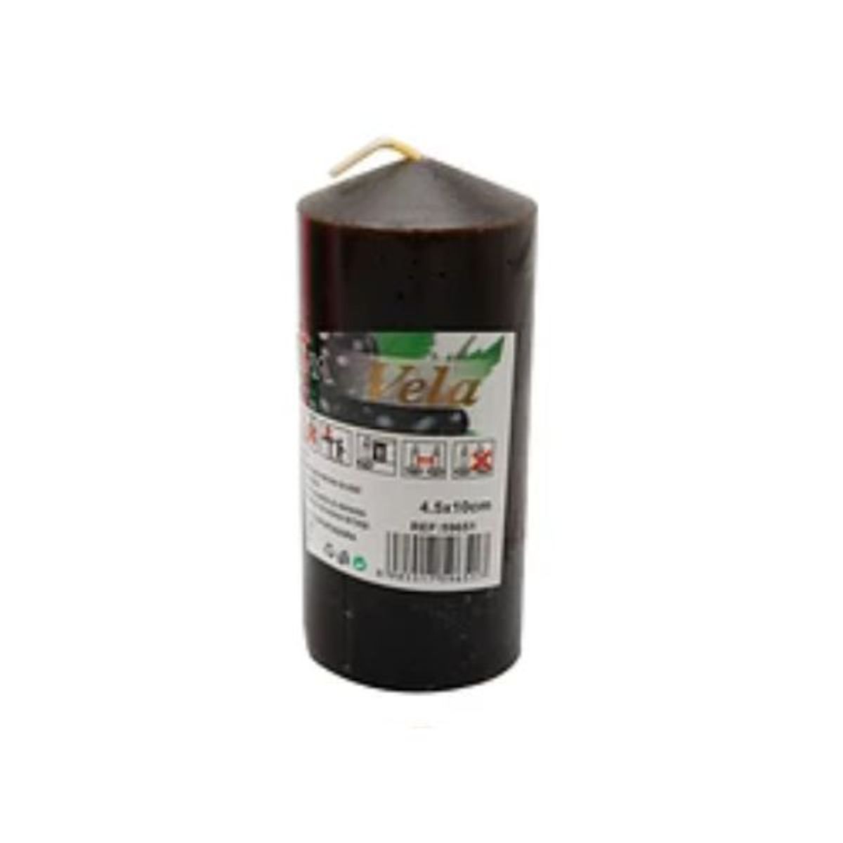 GENERICO - Vela aroma mora 5x10cm