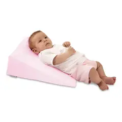 GENERICO - Cojín Almohada Anti-Reflujo Para Bebé Rosado