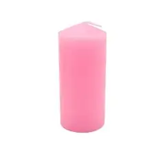 GENERICO - Vela Cilíndrica Rosa 4x10cm