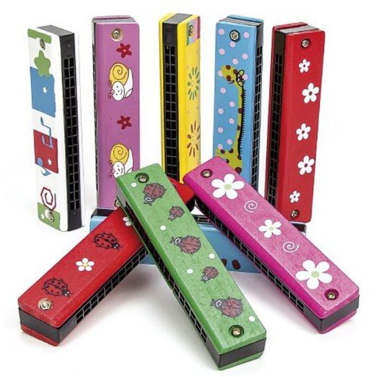 GENERICO - Armónica Chica Juguete Madera