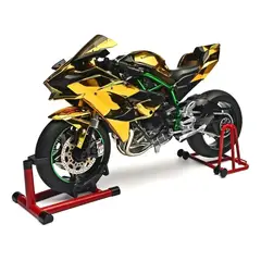 GENERICO - Motocicleta Fundida Por Inyección 16 Escala Para Kawasaki H Blackgiftbox