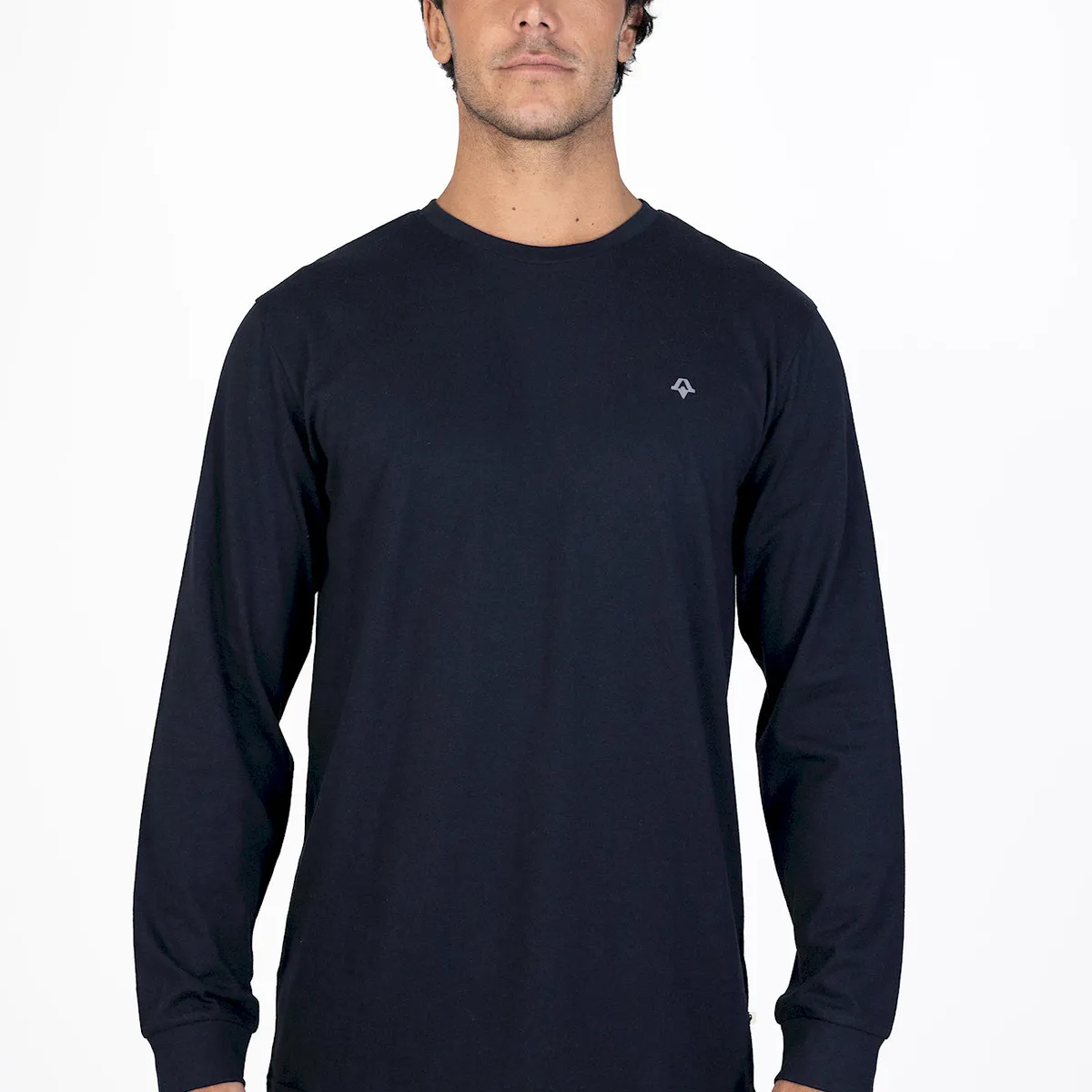 KIVUL - Polera Hombre Logo Negro Kivul