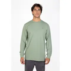 KIVUL - Polera Hombre Logo Verde