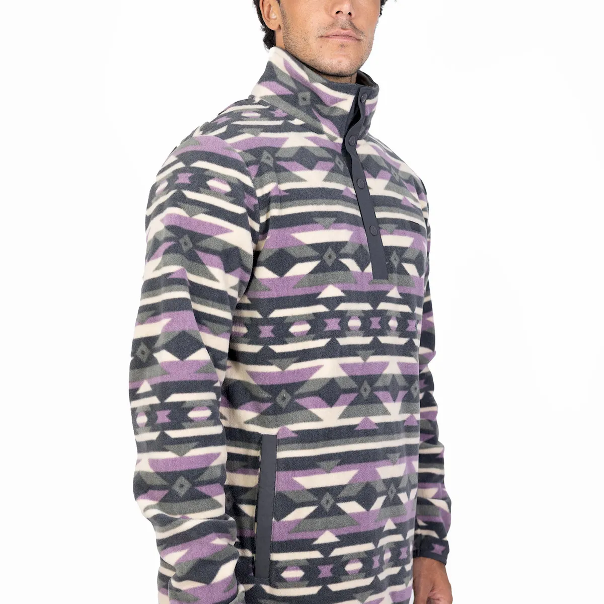 KIVUL - Polar Hombre Kivul Daza Multicolor