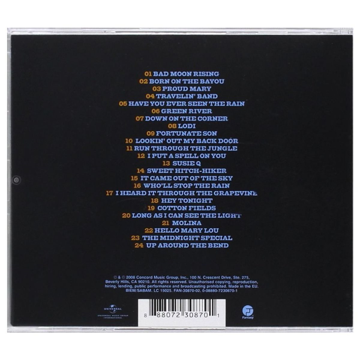 GENERICO - CREEDENCE CLEARWATER REVIVAL - THE BEST OF / CD