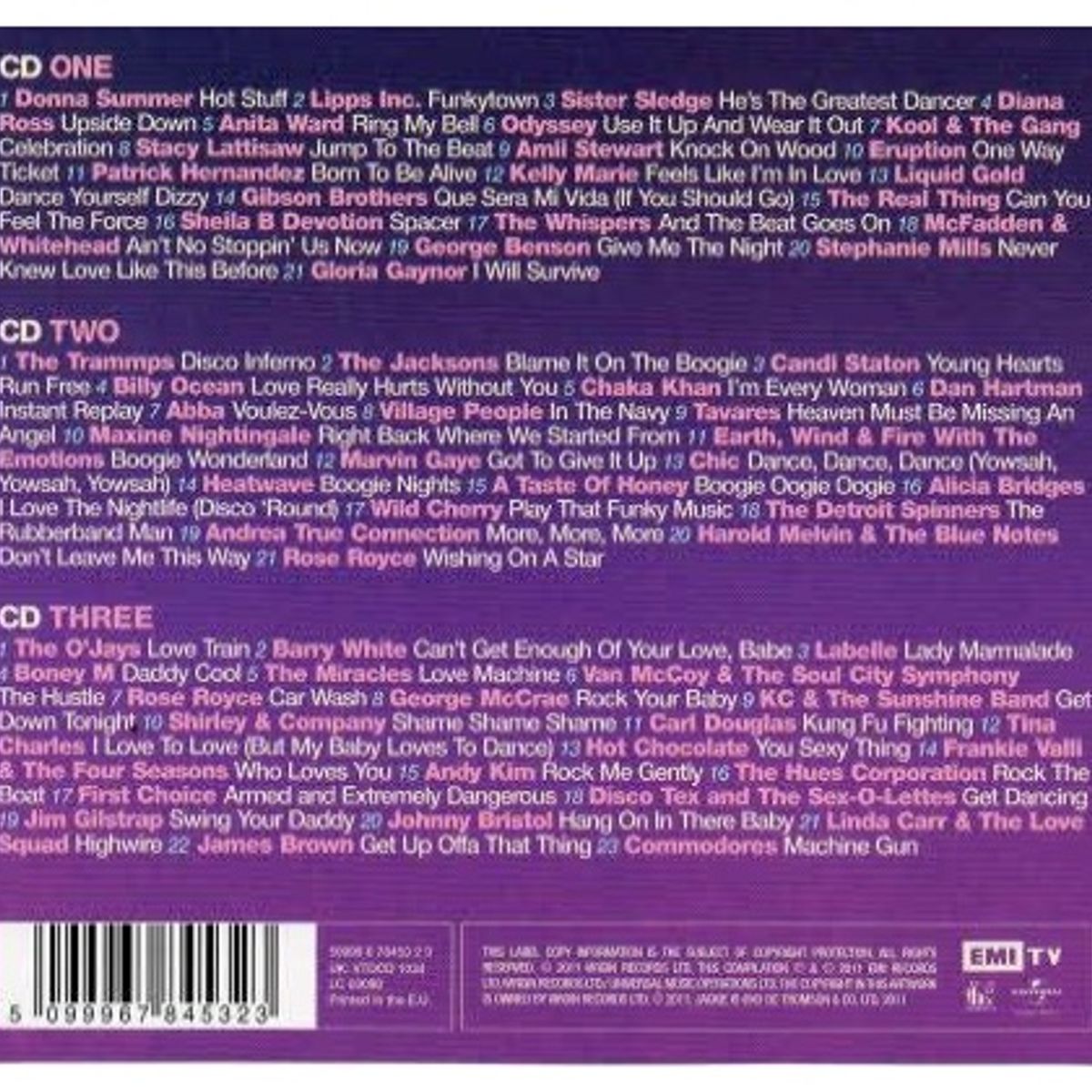 GENERICO - JACKIE DISCO - VARIOUS (3CD) / CD