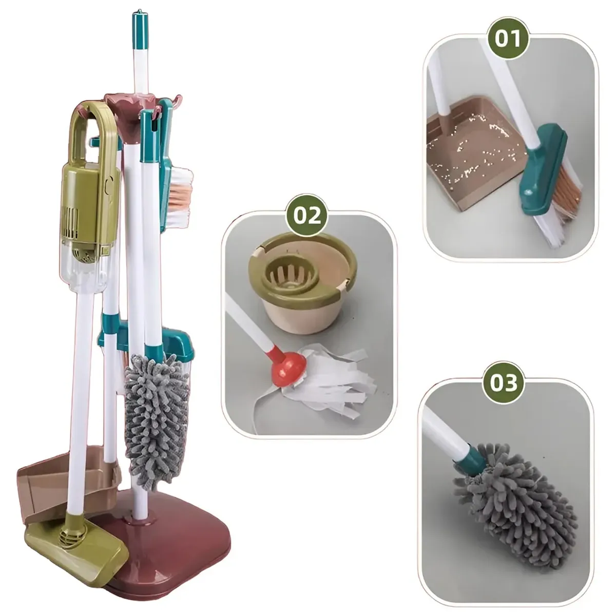 GENERICO - Set De Juguete Limpieza Infantil Niños 18 Piezas