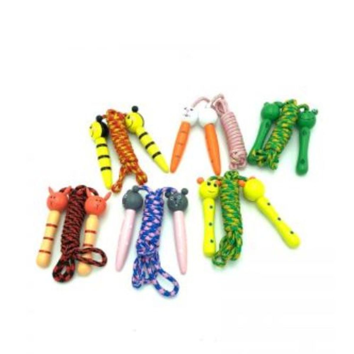 GENERICO - Cuerda Para Saltar Madera