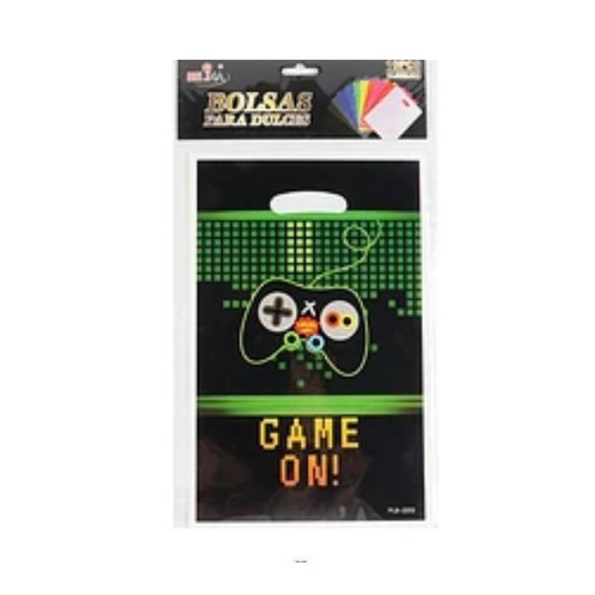 GENERICO - Bolsas para dulces videojuegos 10pcs 16x25cm