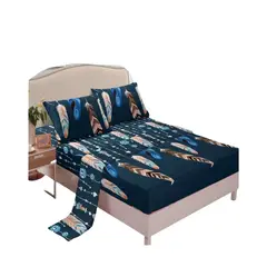 GENERICO - SABANA 2OO HILOS KING CON DISEÑO