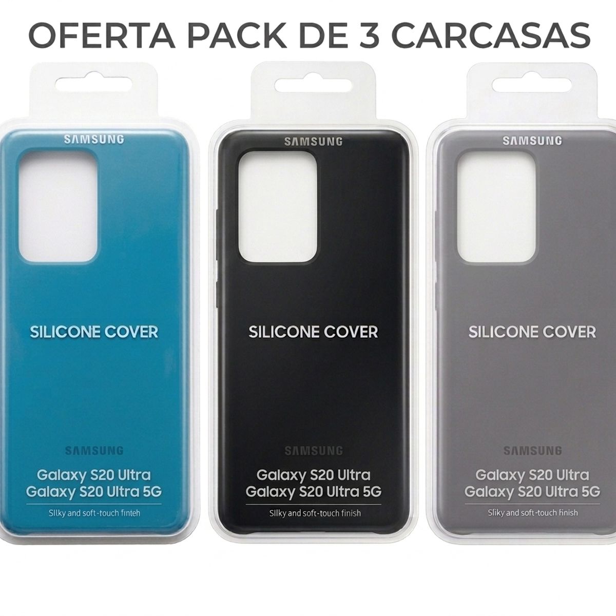 GENERICO - Carcasa de silicona para Samsung Galaxy S20 Ultra