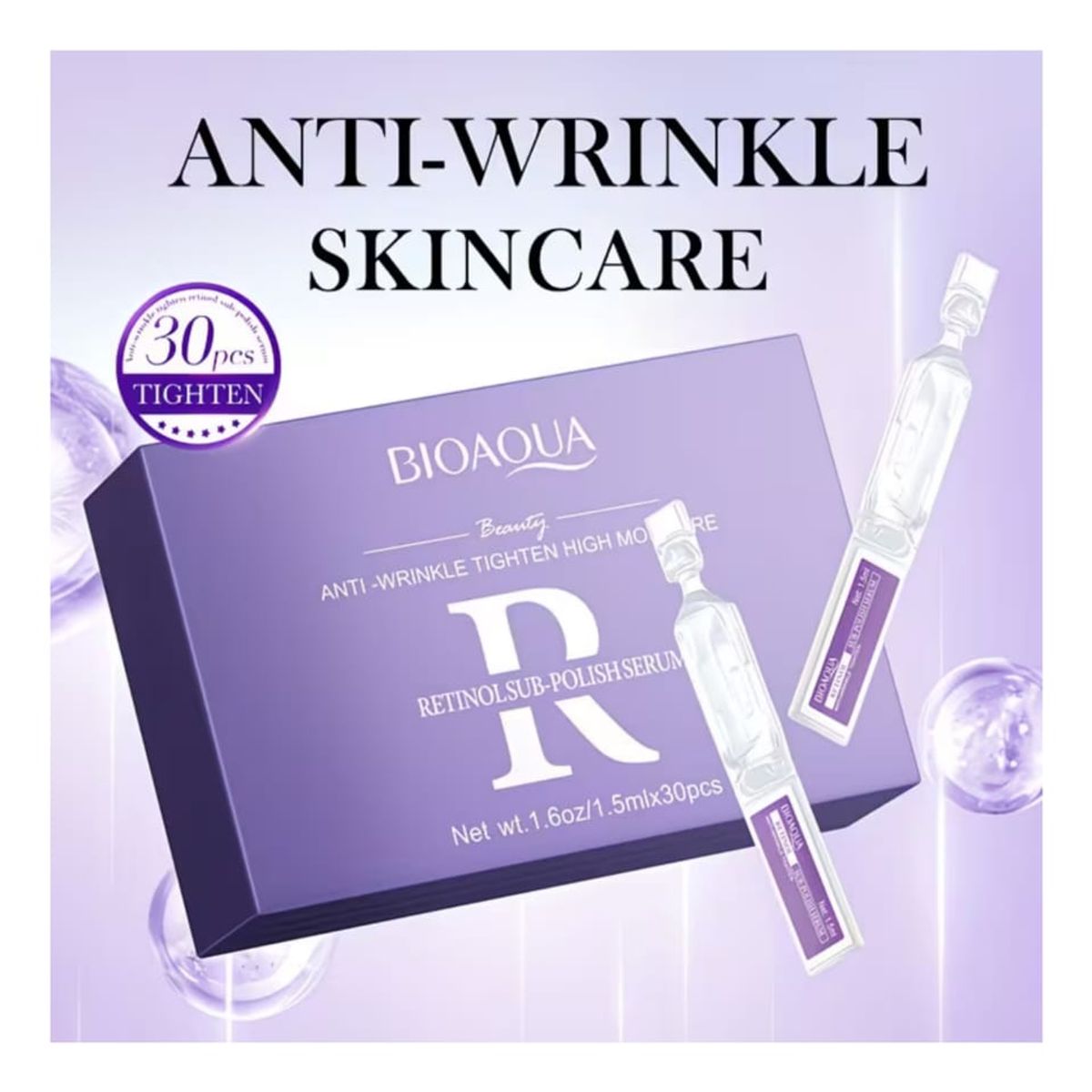 GENERICO - Kit 30 Ampollas Retinol Uso Tópico y Dermapen