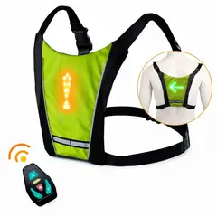 MOVI - Chaleco Señalizador LED para Bicicleta y Scooter Seguridad Total