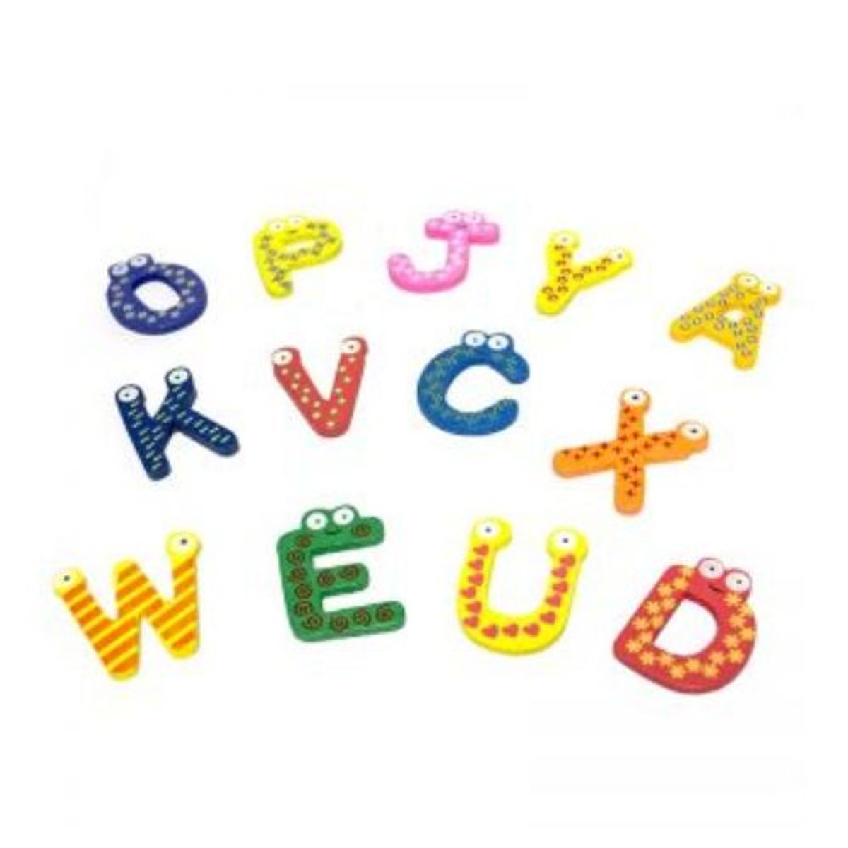 GENERICO - Letras Magnéticas Juguete Didáctico