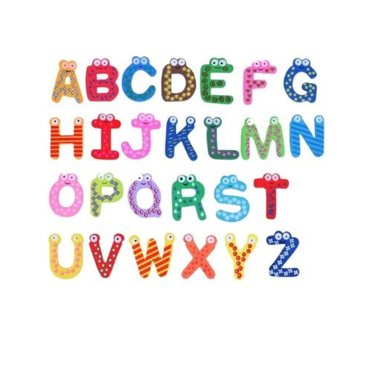 GENERICO - Letras Magnéticas Juguete Didáctico